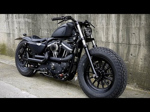  Harley Davidson Sportster custom Guerrilla YouTube