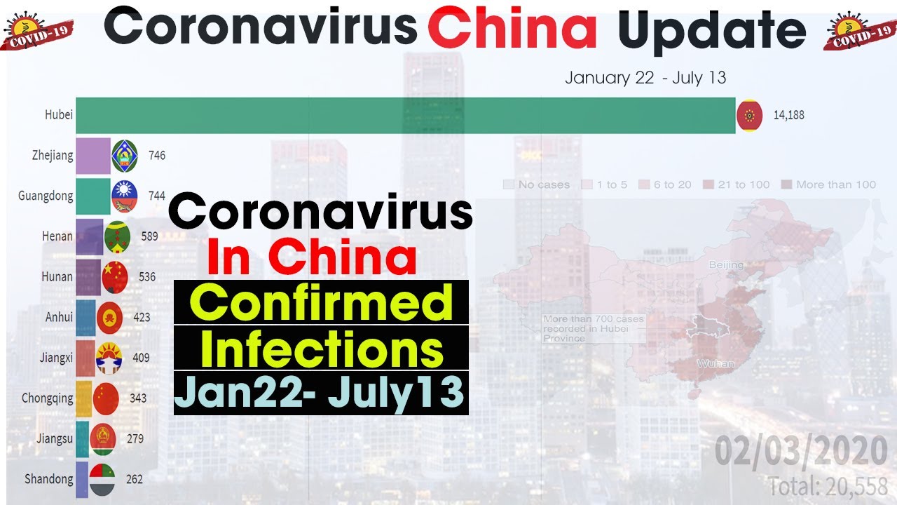 Coronavirus China Update Video: Total Cases By Province From January 22