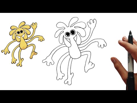 How To Draw Yellow - Rainbow Friends Chapter 2