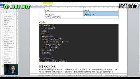 EXPIRED - TÍNH TỔNG CÁC CHỮ SỐ python