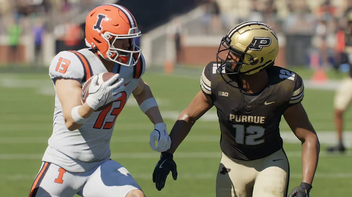 Illinois vs Purdue - NCAA Football 10/4/25 Full Game Highlights (College Football 26 Sim)