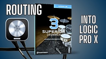 Routing Superior Drummer 3 in Logic Pro X