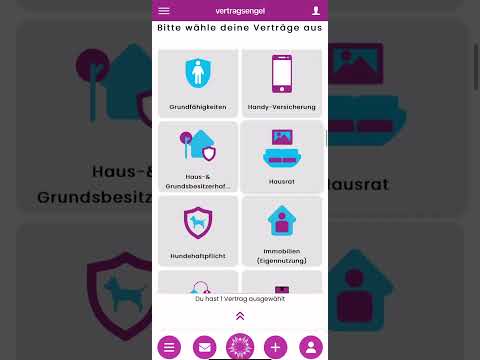 Entdecke die vertragsengel App in Aktion! 📱