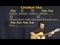 Jolene (Dolly Parton) Strum Guitar Cover Lesson in Am with Chords/Lyrics