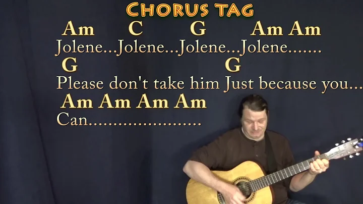 Jolene (Dolly Parton) Strum Guitar Cover Lesson in...
