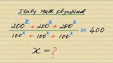 Can you solve this beautiful algebra math Olympiad problem | Math Olympiad preparation 