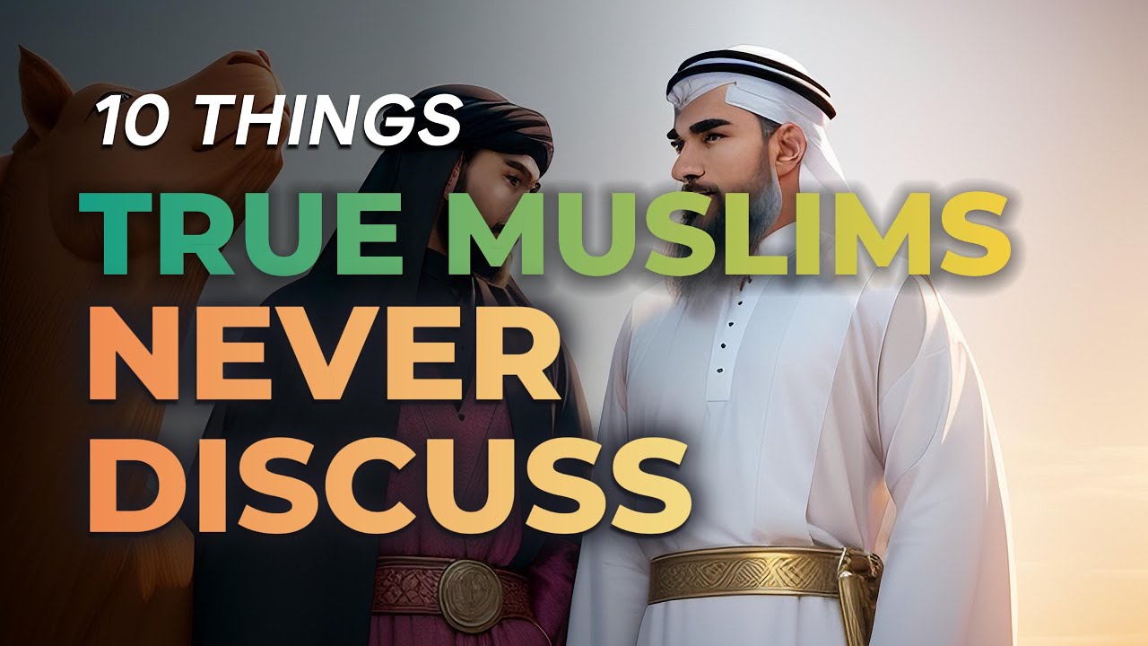 10 Things True Muslims Never Talk About | Contemplative Islam # ...