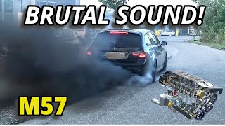 BRUTAL M57 Diesel Engine Sound Compilation - MUST WATCH!