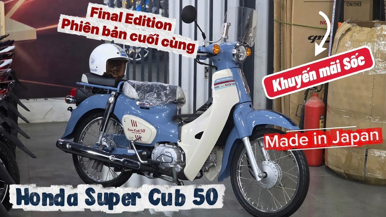 Shocking June Price - Honda Super Cub 50 Final Edition, imported