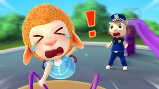 Funny Playground Games Gone Wrong & Police Officer Saves Kids | Cartoon For Kids | Dolly And Friends