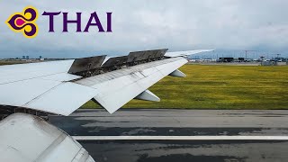 Thai Airways B777300ER Full Takeoff and Landing | Bangkok [BKK]  Copenhagen [CPH]