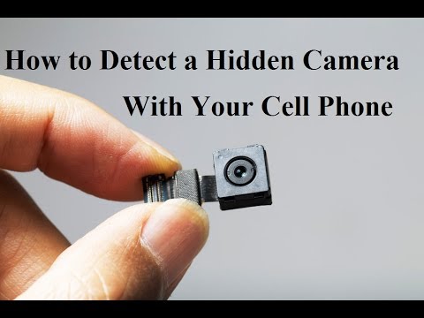 How To Detect A Hidden Camera With Your Cell Phone Youtube