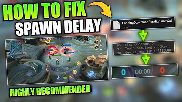 New! How To Fix Spawn Delay (Slow Loading) Ml | Cara Smooth Bermain Mobile Legends