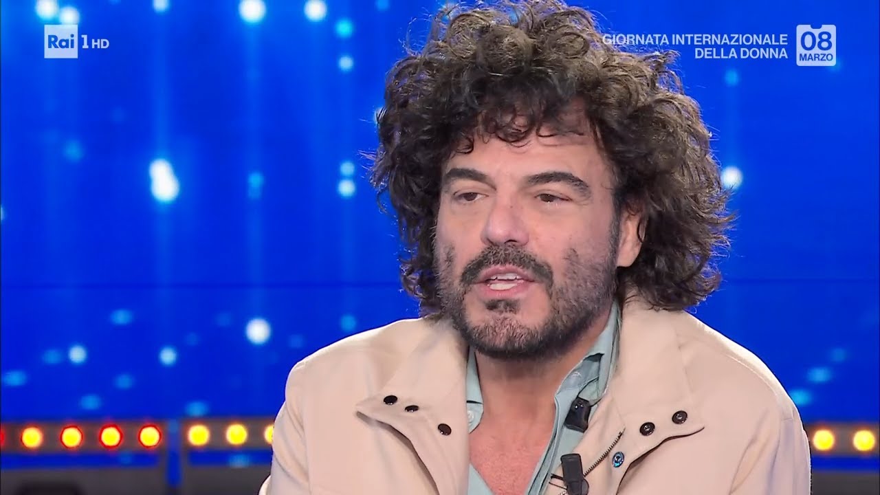 Francesco Renga e il legame con la figlia a Sanremo - Domenica In 08/03/2026