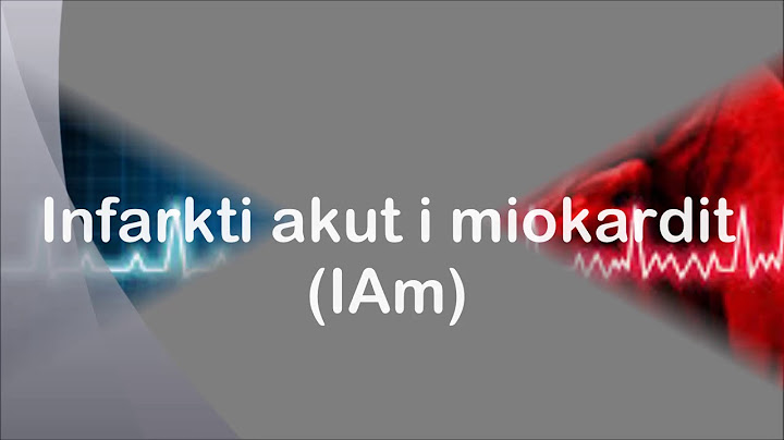 Infarkti akut i miokardit