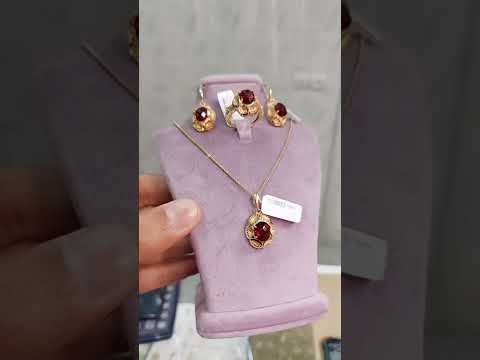 نیم ست طلا  سرویس طلا