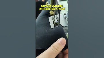 Bartack machine with Button attach. #sewing machine#sewing machine factory#manufacturer#factory