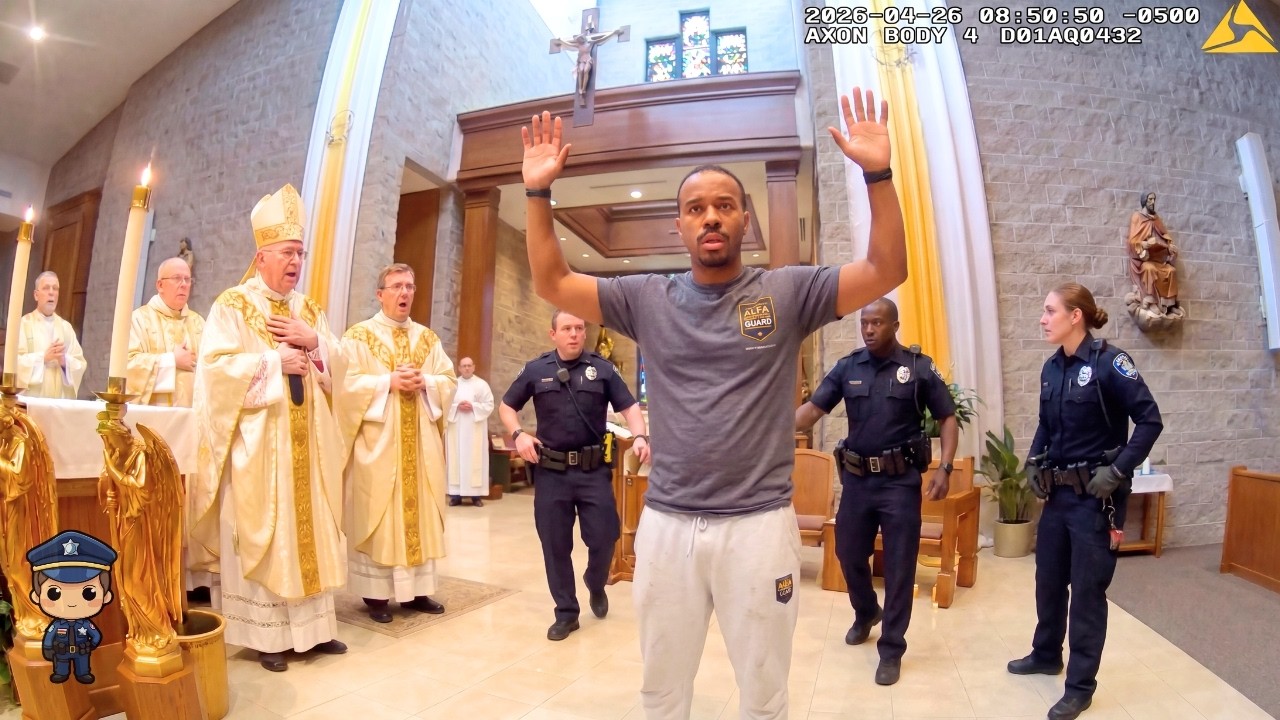Church Secretly Calls 911 After Man Tries to Attack Priest