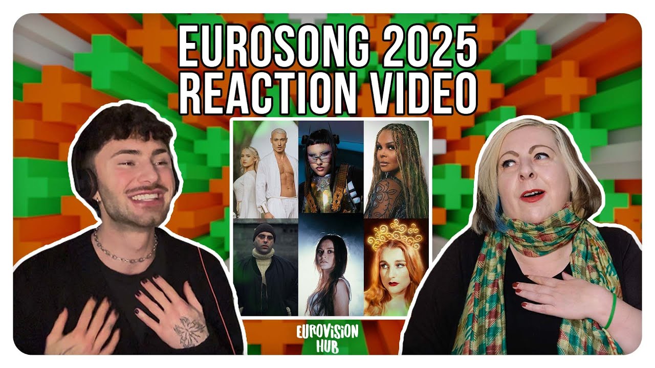 Eurosong 2025 (All songs) Reaction | Eurovision Hub