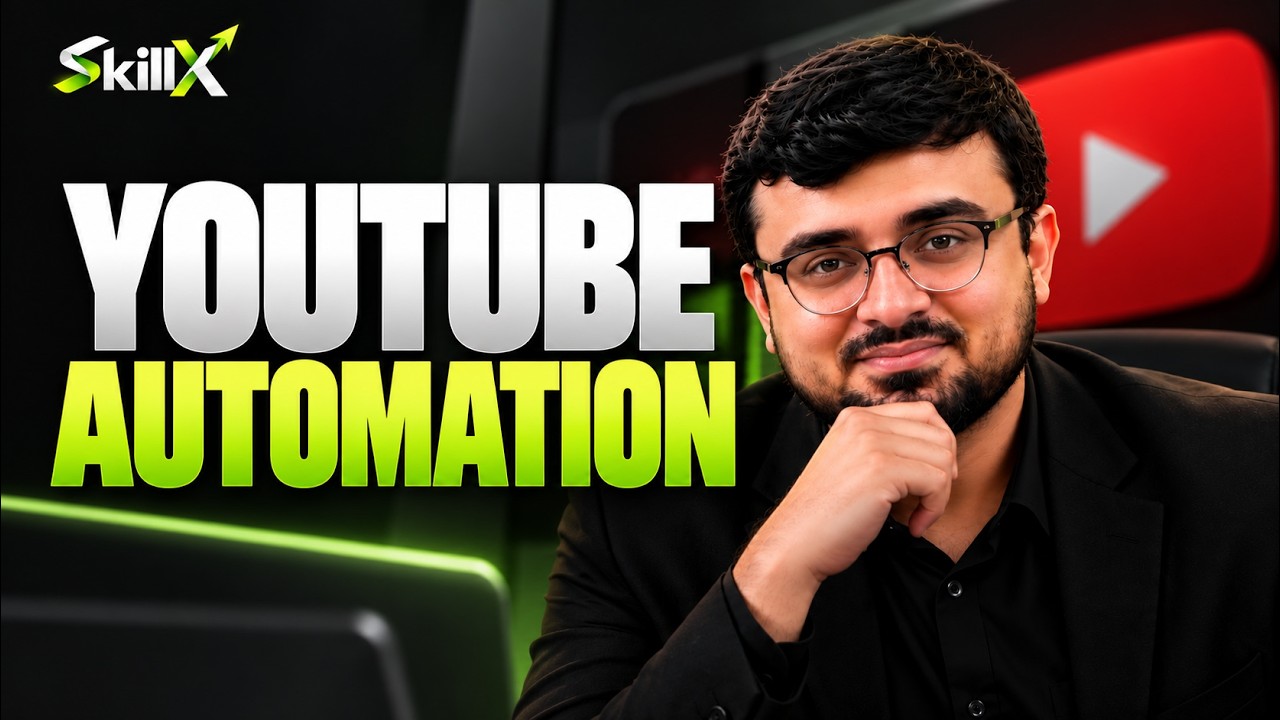 YouTube Automation Foundations · SkillX AI Pro class recording