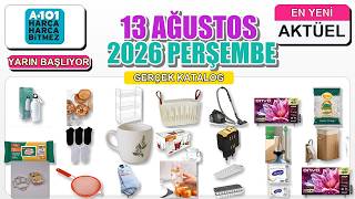 A101 13 AĞUSTOS 2026 PERŞEMBE AKTÜEL KATALOĞU | ELEKTRONİK FIRSATLARI | A101 İNDİRİMLERİ 🔥
