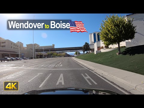 USA Road Trip - Wendover UT to Boise ID in 4K