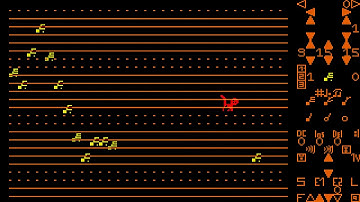 ATARI ST Musique Programme Demo Mini Jeu Essai Jeu 1990 Fredric Ourgaud 