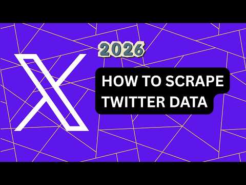 How To Scrape Twitter (2026 Extract Tweets And Comments)