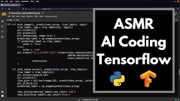ASMR Coding: Learning Neural Networks with Tensorflow | typing | soft-spoken
