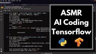 ASMR Coding: Learning Neural Networks with Tensorflow | typing | soft-spoken screenshot 4