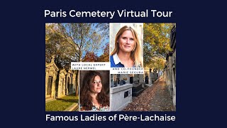 Famous Women of PereLachaise cemetery | My Private Paris