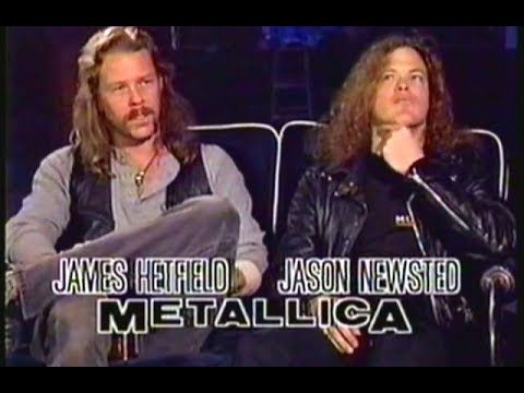 Metallica - Much Music Interview w/ James & Jason (1992) [TV Broadcast]
