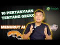 10 PERTANYAAN UMUM TENTANG LEOPARD GECKO MENURUT AI