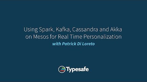 Using Spark, Kafka, Cassandra and Akka on Mesos for Real Time Personalization.