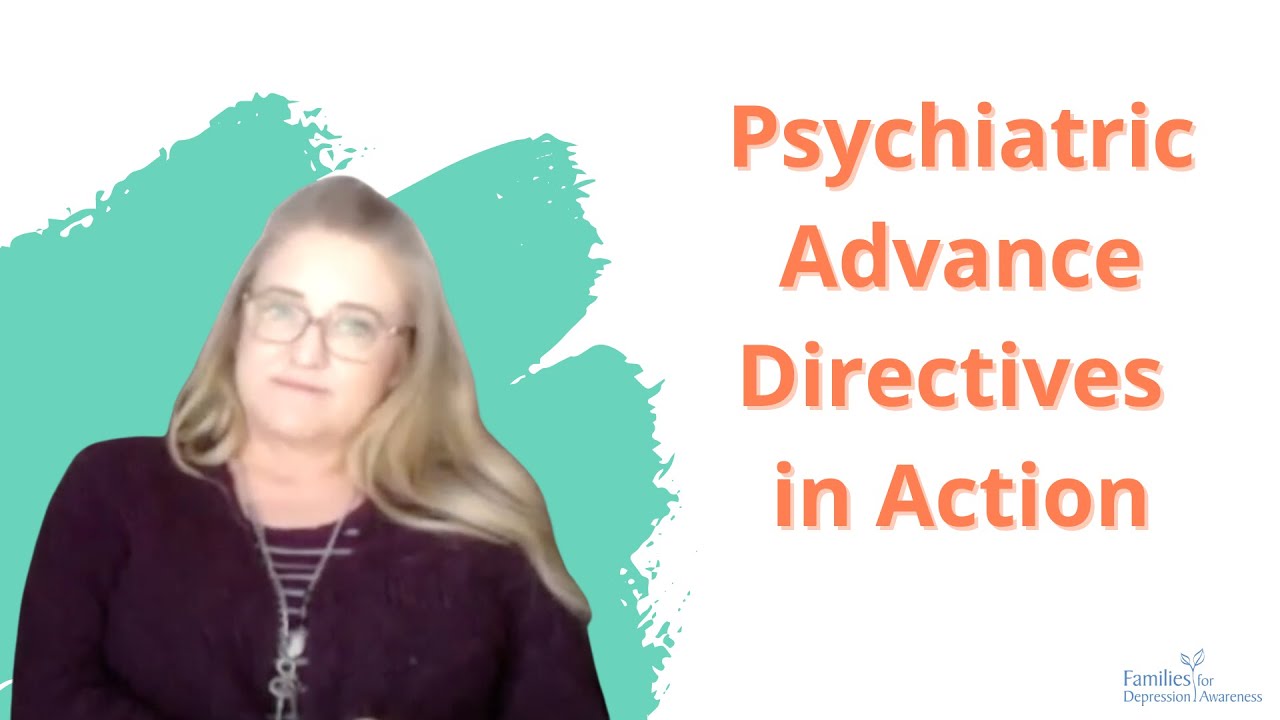 Their voice matters psychiatric advance directives in action youtube