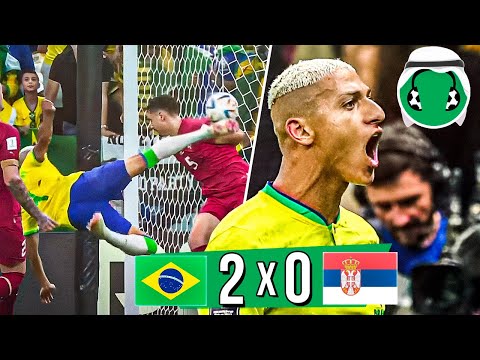 ♫ QUE GOLAÇO!!! BRASIL ESTREIA COM SHOW DE RICHARLISON! 🔥  | Paródia Vento Forte - MC Jacaré