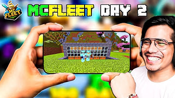 Best Bamboo Farm in MCFleet Mobile 😱 | MCFleet Episode 2 | @GamerFleet
