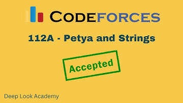 112A - Petya and Strings ( Codeforces ) Solution ( Bangla ) | Cpp Language