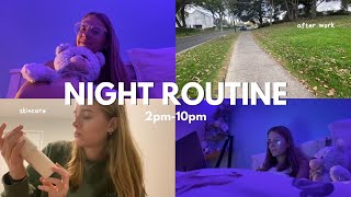 My After Work Night Routine | a calm afternoon + night after a busy shift ☕️