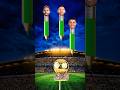 ¿Cuál es el verdadero color del Balón de Oro? 🤯 Ronaldo vs Messi vs Neymar #shorts #ronaldo