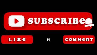 Black Screen /Non Copyrighted/Black Screen Subscribe Button With sound/Like, Subscribe & Bell Button