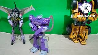 Transformers Stop Motion Los Desepticons No Saben Que Aser Con Un Cuerpo