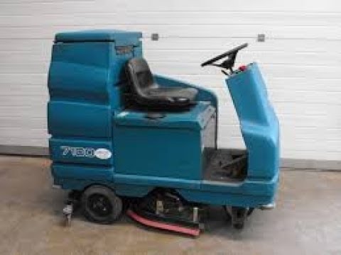 Ride On Scrubber Dryer - Battery Operated -