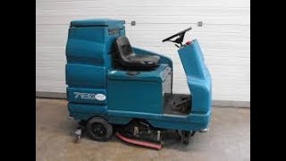 Ride On Scrubber Dryer  Battery Operated  machine