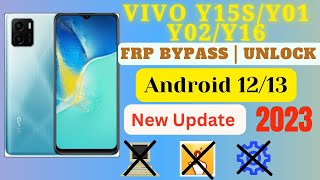 Vivo Y15s frp Bypass || Vivo y02 Frp Bypass|| Vivo y01 Frp Bypass without pc || Android 13 2023 ||