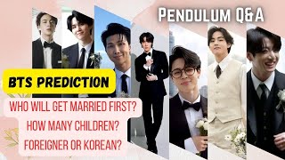 [PREDICTION] BTS's Marriage! One of them got bad luck in love 😅