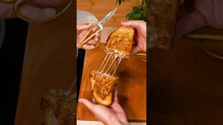 Grilled cheese sandwich using ONLY scissors (NO KNIVES)