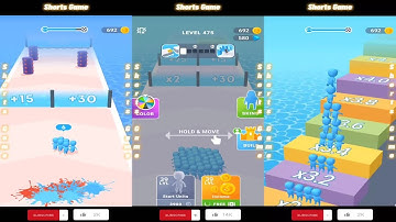 Count Master Andriod/IOS Game Level 471-480 #shorts #count masters #count master game