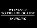 Witnesses to the Holocaust: In Hiding