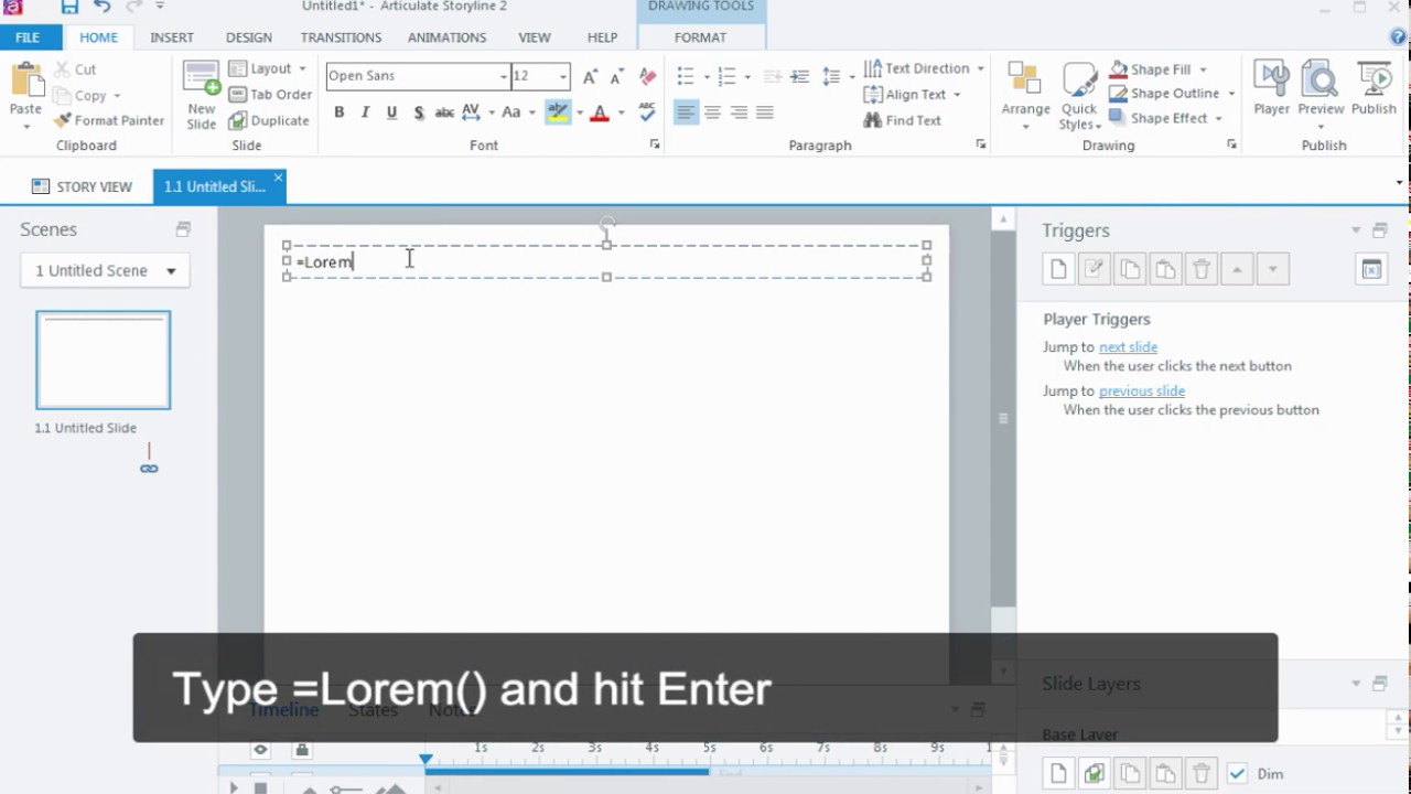 articulate synonym Articulate Storyline: How to Generate Lorem Ipsum Text in an Instant